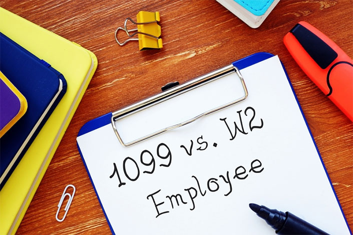 1099 vs. W2 for your taxes